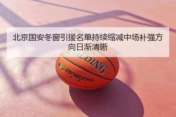 北京国安冬窗引援名单持续缩减中场补强方向日渐清晰